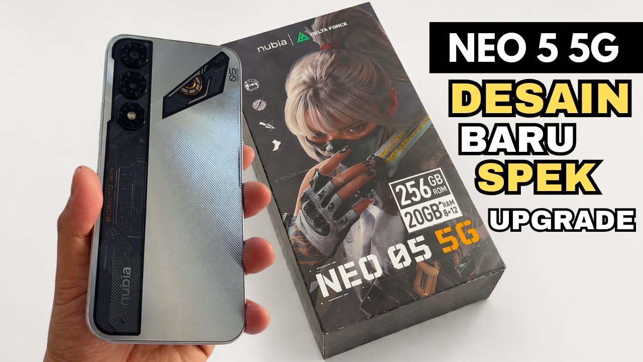 SERIUS SPEKNYA BEGINI‼️NUBIA NEO 5 5G FITUR GAMINGNYA TERLALU KOMPLIT