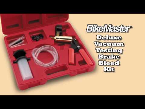 BikeMaster Deluxe Vacuum Testing Brake Bleed Kit | #BuildYourDream
