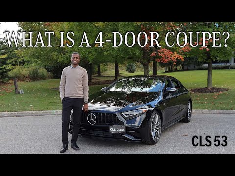 What is a 4-door coupe? Featuring the 2023 CLS 53
