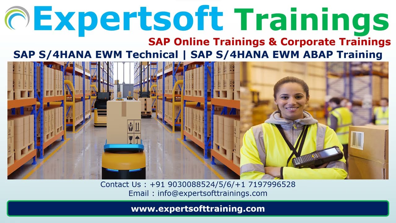 SAP EWM Technical Latest Training | SAP S4HANA EWM Technical Training