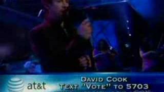David Cook - I Don&#39;t Wanna Miss A Thing (5-13-08)