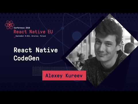 Image thumbnail for talk React Native CodeGen