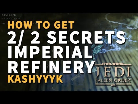 All Imperial Refinery Secrets Locations Kashyyyk Star Wars Jedi Fallen Order