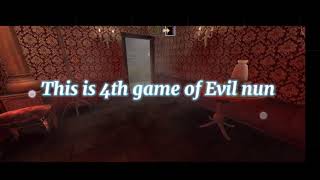 Evolution of Evil nun games 2018-2022