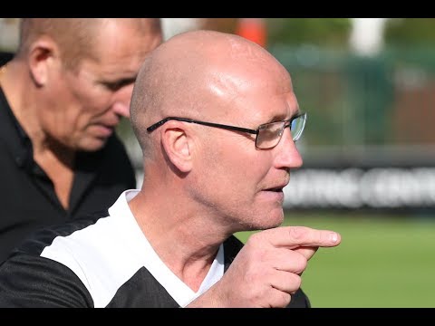 Bob Clements Head Coach of Lingfield FC Interview & MOM presentation with Richard Wetton