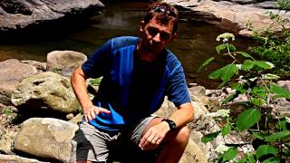 preview picture of video 'Rainbow Falls, Cumberland Trail, Hamilton Co., TN'
