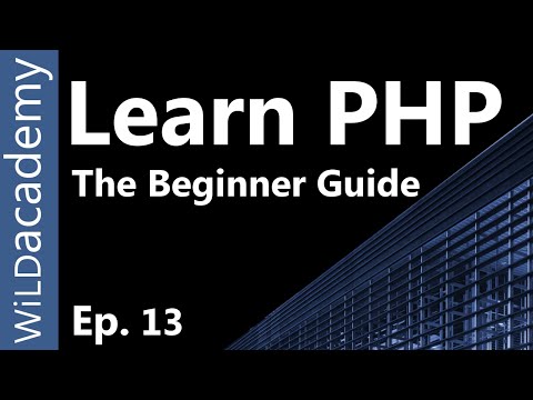 Learn PHP PHP Programming Tutorial 13