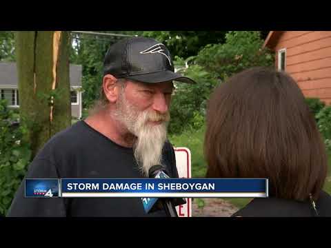 Sheboygan hit hard by storm damage
