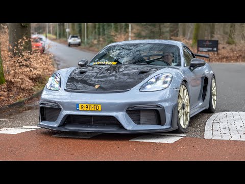 Porsche 718 Cayman GT4 RS - Acceleration Sounds !