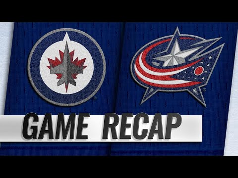 Wheeler scores four goals as Jets beat Blue Jackets