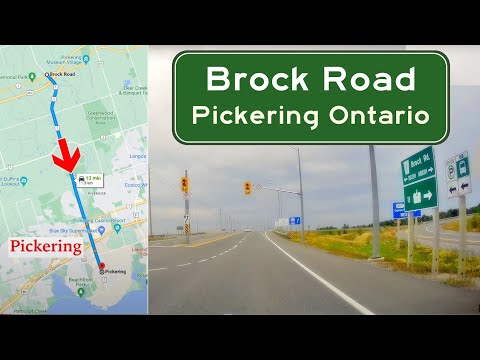 Brock Road - City of Pickering Ontario
