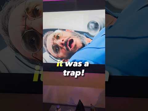 while Penn Pershing was strapped to the table. a clever reference to general Akbars' famous line