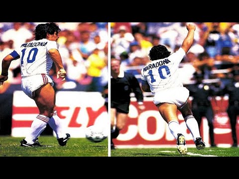 DIEGO MARADONA contro le ALL-STAR del resto del mondo! 😲Partita di beneficenza UNICEF del 1986!