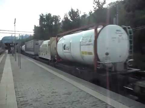 16.09.2017. TRENO MERCI CON DOPPIA MIR E405 + E412 IN TRANSITO A PONTE GARDENA (BZ).