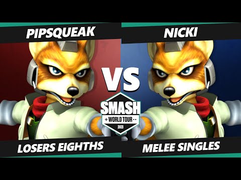 SWT EU RF Top 8 - Pipsqueak (Fox) Vs. Nicki (Fox) SSBM Smash Melee Tournament