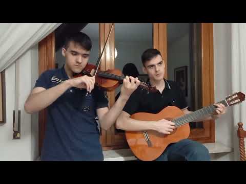 Hino 329 - Com Fé Combate | Lotta con Fede | Violino e Violão → Fratelli Amoroso