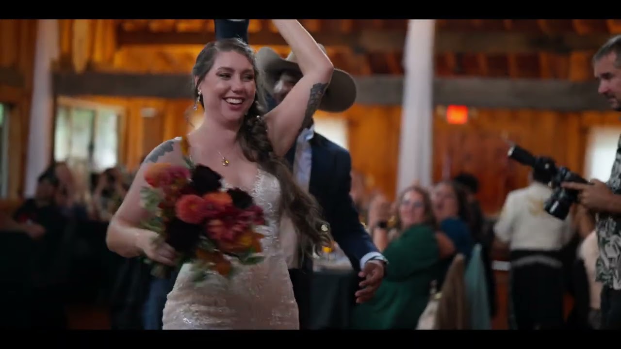 Courtney and Daniel Cinematic Wedding Film, Western NC