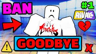 The #1 PLAYER got BANNED... (Roblox Rivals News) | Very Sad