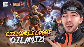 QIZIQARLI LOBBI QILAMIZ - 4.5 NARUTTO SEZONI 🔥 PUBG MOBILE!!!