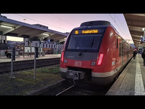 S-Bahn Rhein Main - Linie S5 Mitfahrt von Frankfurt Süd bis Bad Homburg (BR 430)