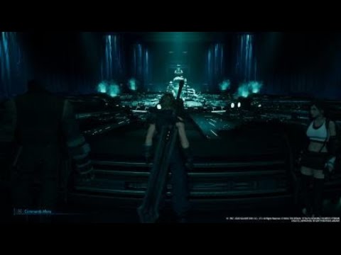 FINAL FANTASY VII REMAKE inside Shinra