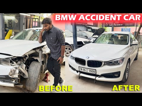 BMW Major Accident !! Easily Repaired With Minimal Cost Than Estimated || Karsenz