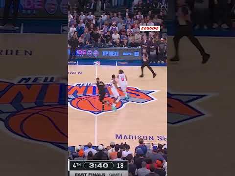 🏀​➡️​ New York a fait chavirer le Madison Square Garden #basketball #nba #lequipe