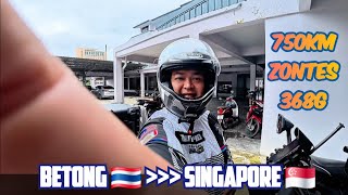 Ep6 🇹🇭 Epic 750KM Betong to SG / Zontes 368G Furthest Ride