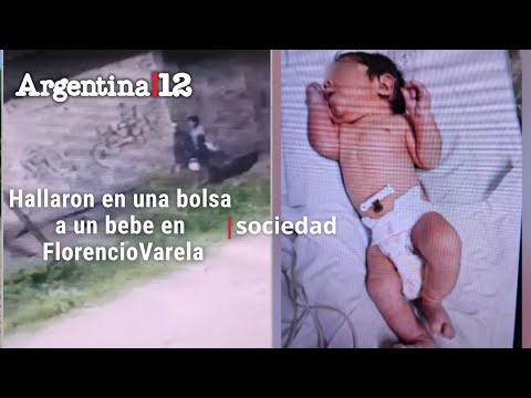 Hallaron a un bebe abandonado en  Florencio Varela