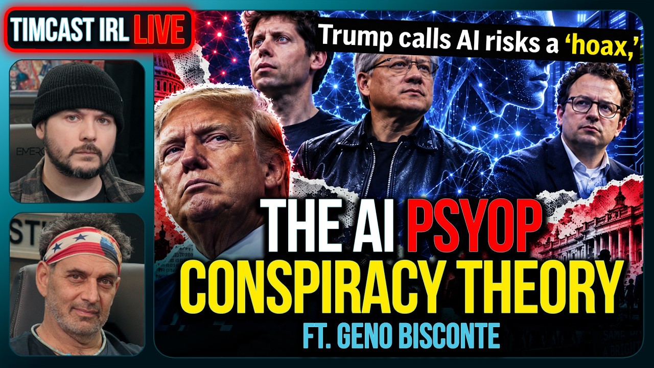 AI CEO Demands Regulation, Trump Says NO, Psyop Theorized | Timcast IRL