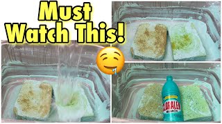 Asmr Paste Rinse * REQUESTED CLOROX RINSE * 😍💙 Super Soapy Rinsing Very Satisfying! DONT SKIP 😍