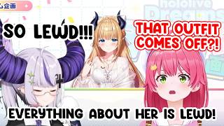 Laplus Can't Resist Choco-sensei's Succubus Charm
