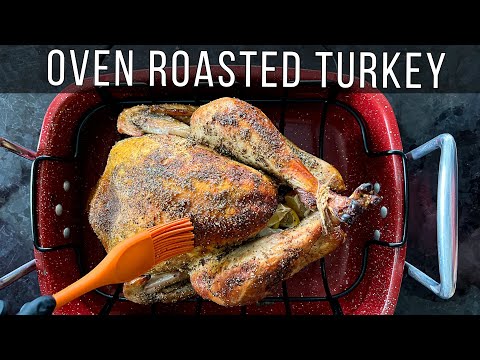 Oven Roasted Turkey Recipe for Beginners (no brine needed)