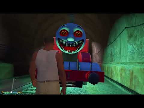 Evil Thomas Train Kill Franklin and Fight With Avengers In GTA 5 ! Emotional Video
