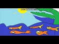 Rocket Sesame Street 5 Goldfish And 1 Crocodile Owe Gustafon