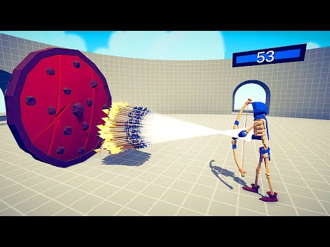 GIANT SHIELD PIRATE vs EVERY GOD - Totally Accurate Battle Simulator TABS