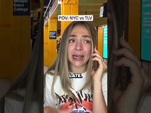 NYC & TLV are so different, but so iconic ✨