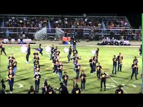 Northside marching monarchs half time preview on Aug 28, 15