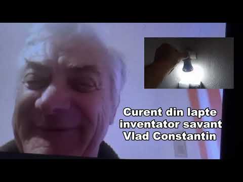 Curent din lapte inventator savant mondial Vlad Constantin din Campina