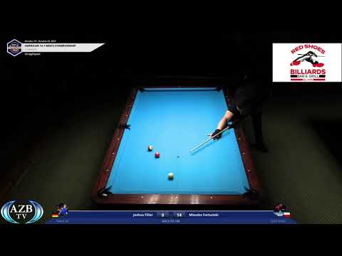 2021 American 14.1 Straight Pool Championship - Joshua Filler vs Mieszko Fortunski