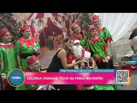 Colonia Vignaud tuvo su Feria Navideña