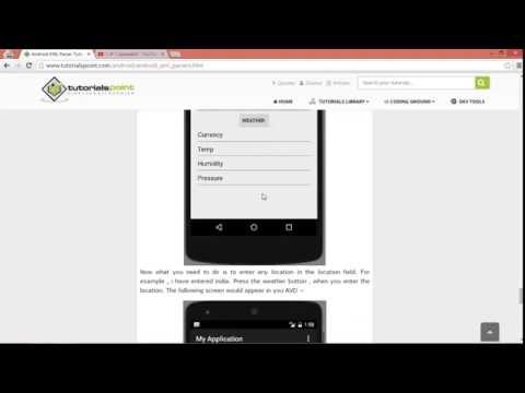Android Xml Parser Tutorial