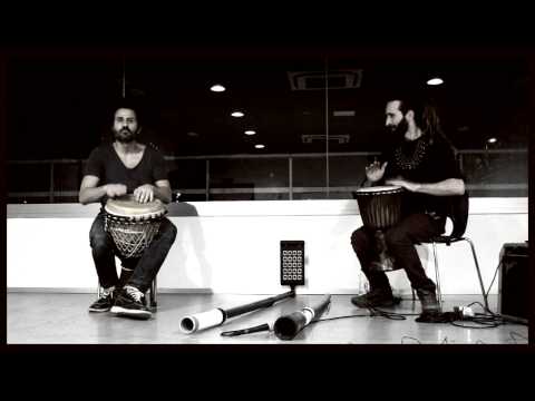 African Djembe Drumming - Djembe duet