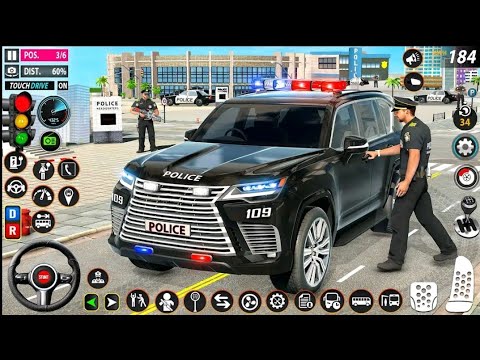 Police Truck Gangster Driver 3D - Cop Car Chase Driving Simulator - Android GamePlay