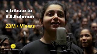 1000 All-Girl Choir pay tribute to AR Rahman at Bo