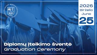 LSMU Diplomų įteikimo šventė 2026