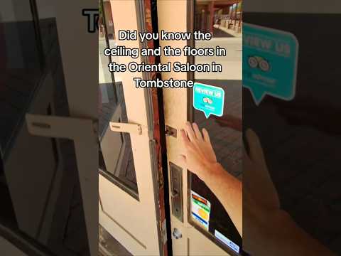 Oriental Saloon Tombstone. #Tombstone #Arizona #shorts #history #arizonaliving