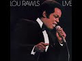 Lou Rawls - We Understand Each Other (Live at the Mark Hellinger Theatre, New York, NY - 1977)