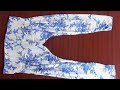 Class 30 Chudithar Pant Cutting And Stitching Methods Tailoring Course Basic Jini Fashions