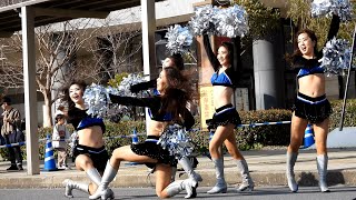 幕張豊砂駅 開業１周年まつり BIG BLUE Cheerleaders BBC④